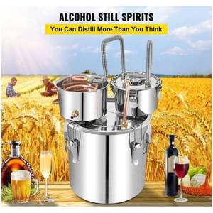 Équipement de distillation d'alcool pour éthanol, whisky, bière, eau, kits d'alcool pour usage domestique, distillateurs de brandy et whisky, machine de brassage maison - Product Image 6