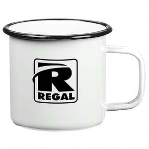 Taza de Hierro Esmaltada Personalizada, Ecológica, de Plástico PC, para Campamento al Aire Libre, Regalo Promocional, Diseño Vintage, Apta para Sublimación, Apta para Lavavajillas - Product Image 6