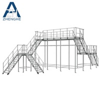 Plataforma Móvil de Aluminio de Alta Calidad, Escalera de Plataforma, Pasarelas de Aluminio