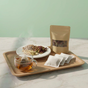 Herbal <b>Tea</b> Bags Purple Morinda Root Abelmoschus 100% Natural Ingredients NMPT Brand Vietnam OEM Private Label Available - Product Image 1