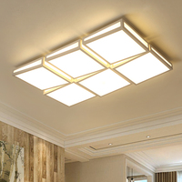 Vente en gros pas cher supermarché vente sur internet décoratif Led CE ROHS EMC FCC nouveau design moderne mode personnalisé plafonnier de chambre