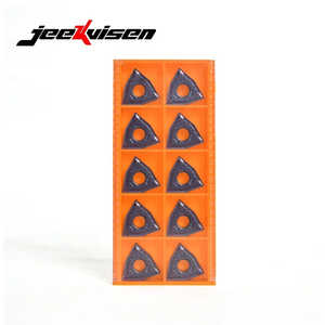 Jeekvisen Wnmg080404 Insertos de carburo de tungsteno para fresadoras CNC Herramienta de corte de piezas de trabajo de acero con embalaje de caja Fabricante directo - Product Image 3