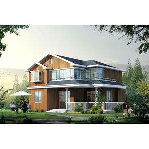 Casa de Estructura de Acero Ligero de Diseño Moderno para Construcción o Renovación Rural - Product Image 5