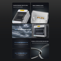 Boîte de commande de circuit électrique étanche IP65, équipement de distribution d'énergie, modèle PD-4, marque ESON