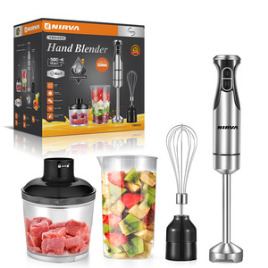 <span class=keywords><strong>Batidora</strong></span> de Mano Multifuncional para Cocina, Varilla Mezcladora, Trituradora, <span class=keywords><strong>Batidora</strong></span> de Jugos con Control de Botón, Acero Inoxidable, 2 Velocidades - Product Image 2