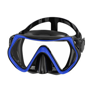 Maschera da Apnea a Basso Volume con Vetro Temperato, Impermeabile, Antiappannamento, Visione Chiara, Occhiali da Immersione con Custodia - Product Image 1