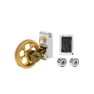 Kit d'extrusion à engrenages hélicoïdaux tout métal Lin'ao 3D X1 P1 A1 en acier trempé, accessoires pour imprimante 3D - Product Image 2