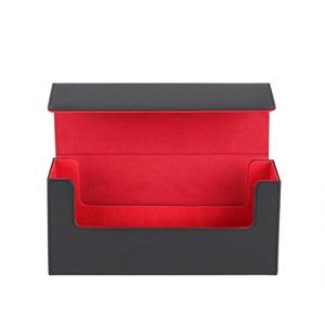Étui de protection en cuir magnétique personnalisé FX de grande taille pour cartes, avec plateau double à rabat, haute qualité, personnalisable - Product Image 4