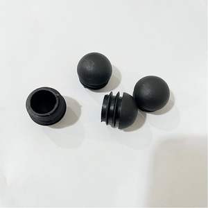 Embouts de tuyauterie ronds en plastique noir pour pieds de table, de <span class=keywords><strong>chaise</strong></span> et de meubles avec finition moulée - Product Image 6