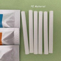 Remplacement personnalisé blanc huile essentielle parfum absorbant filtre mèche voiture désodorisant recharge PE coton diffuseur bâtons