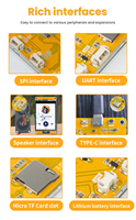 Modul ESP32-WROOM-32E 3.5 inci layar sentuh resitif TFT dengan Casing akrilik dan papan pengembangan pena sentuh