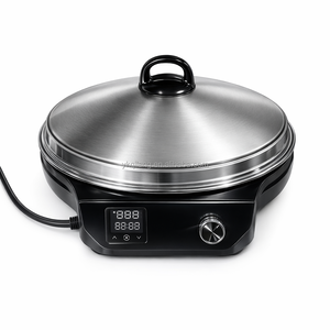 Parrilla Eléctrica Mogogo Mitad para Injera, Lahooh, Lahoh, Canjeero, Kisra, Pizza, Pita y Chapati - Product Image 2