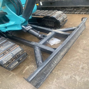 รถขุดขนาดเล็ก Kubota KX155 u55 ของแท้จากญี่ปุ่น 5 ตัน แบบ Zero Tail Swing ชั่วโมงการใช้งานต่ำ พร้อมห้องโดยสารติดแอร์ - Product Image 3