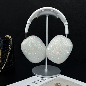 Cuffie <span class=keywords><strong>Bluetooth</strong></span> indossate all'ingrosso <span class=keywords><strong>con</strong></span> custodia protettiva completa per iPhone AirPods custodia Max TPU - Product Image 5