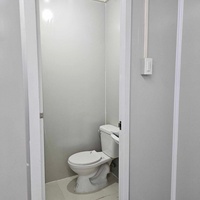 Maisons conteneurs préfabriquées démontables en kit 10ft 20ft 40ft, modulaires et portables, pour bureaux et villas, avec panneaux sandwich