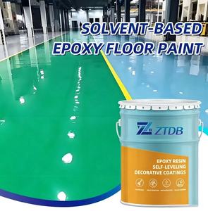 Revêtement de sol époxy industriel de haute qualité, <span class=keywords><strong>peinture</strong></span> liquide imperméable pour sols de bâtiments, application <span class=keywords><strong>au</strong></span> <span class=keywords><strong>pinceau</strong></span> - Product Image 3