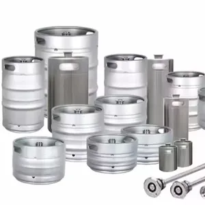5l 15l 20l 25l 30l 50l 60l 100l 5 10 50 litres en acier inoxydable distributeur baril 304 Euro Standard Keg Beer2025
