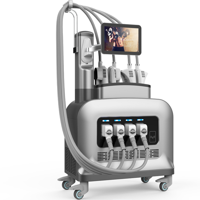 4-Handle Muscle-Building Machine for Salons Spas 100HZ High Frequency 7 Tesla Beauty Salon Equipment