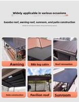 Panneaux muraux et de toiture sandwich isolés en aluminium, imperméables, ignifuges et écologiques pour murs extérieurs, entrepôts, chambres froides et complexes hôteliers
