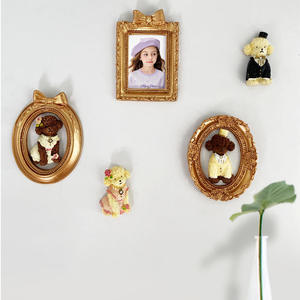 Cornice Mini per <span class=keywords><strong>Foto</strong></span> e Gioielli in Stile Vittoriano Europeo Retrò in Rame e Resina - Product Image 3