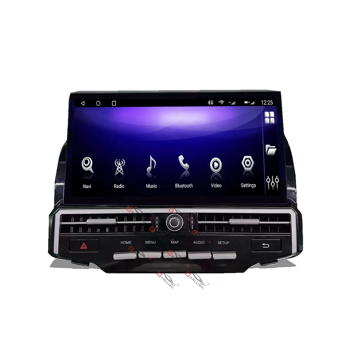 Autoradio Carplay pour Toyota 4Runner 2009-2021 Lecteur multimédia Android à écran tactile Navigation GPS Stéréo 4G WIFI