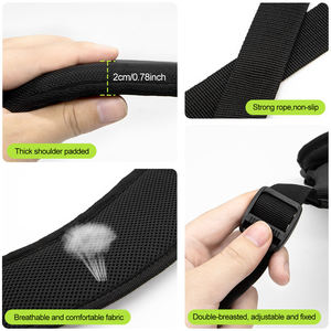 Sangle de transport universelle en nylon à double épaule pour sac de golf, sangles de sac à dos pour sac de golf, vente chaude - Product Image 3