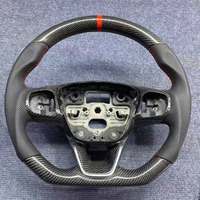 Volant en fibre de carbone pour Ford Focus MK4/MK4.5, Fiesta MK8/MK8.5, Puma, Kuga, Escape, Bronco Sport, directement de l'usine