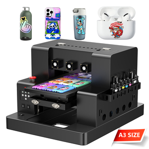 Impresora UV Plana A3 con Cabezal L805, Impresora UV A3 3250, Impresoras de Inyección de Tinta Multicolor para Carcasas de Teléfono, Bolígrafos, Botellas Acrílicas - Product Image 1