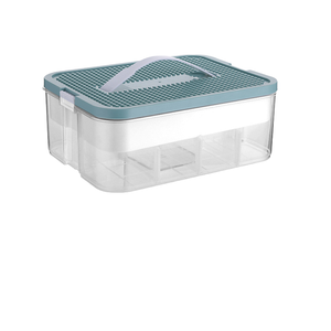 Organisateur d'artisanat en plastique de haute qualité avec plateau amovible, compartiments de rangement empilables, <span class=keywords><strong>techniques</strong></span> d'injection pour l'organisation des jouets - Product Image 1