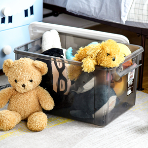 Chất lượng cao trong suốt sử dụng nhà nhựa PP xếp chồng lưu trữ hộp & Thùng - Product Image 3