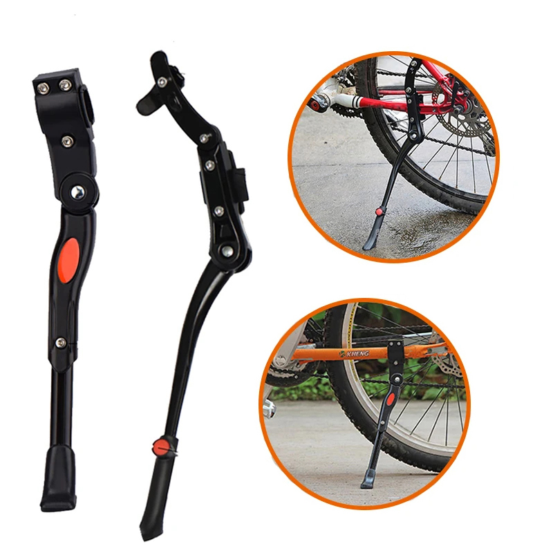 Soporte de bicicleta de aleación de aluminio OEM/ODM 24/26/27.5/29/700C soporte de bicicleta de montaña de carretera Universal estante de estacionamiento trasero lateral