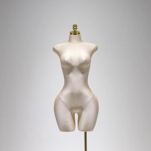 Maniquí de Medio Cuerpo para Ropa de Mujer Tallas Grandes, Estilo Europeo Americano, para Exhibición en Escaparates y Accesorios de Tienda - Product Image 3