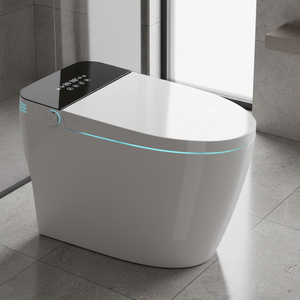 Inodoro Inteligente <span class=keywords><strong>con</strong></span> Bidé Eléctrico, Montado en el Suelo, Totalmente Automático, Moderno, <span class=keywords><strong>con</strong></span> Función <span class=keywords><strong>de</strong></span> Lavado Femenino - Product Image 2