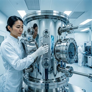 Custom SS316L Vacuum Chamber Component Mirror Polished Semiconductor Flange Part CNC <b>Machining</b> <b>Service</b> - Product Image 2