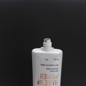 Wholesale Custom 30ml <b>Plastic</b> Cosmetic Oval <b>Tubes</b> for Make up Primer - Product Image 6
