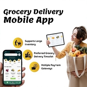 Plataforma de Entrega de Comestibles para Usuarios de MAC, Multi-OS, Conexión entre Clientes, Tiendas, Socios de Entrega, Pedidos por Internet, Seguimiento en Tiempo Real, Stock - Product Image 1