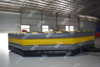 Juego Inflable Toxic Meltdown, Desafío Wipeout, Último Hombre en Pie, Juego Deportivo Interactivo Inflable