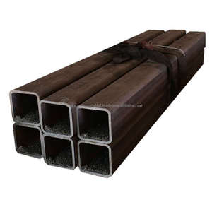 50x50 75x75 100x100 Tube en acier au carbone à section creuse Tube en acier HSS SHS RHS pour structure/tuyau d'huile 12m certifié SABS - Product Image 3