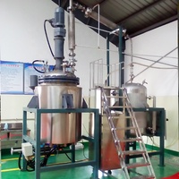 250L Chimique Fixe Lit de Carburant En Plastique Pyrolyse De Distillation Des Cuve Du Réacteur
