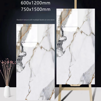 Новое поступление, роскошная плитка Pandora White Rock 600x1200, нескользящий керамический деревянный пол, современный фон для гостиной, большой