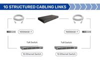 Transceiver Fibre Optique SFP 10/100/1000Base-T SFP-T à Négociation Automatique RJ45 100m pour Commutateur d'Entreprise, Routeur, Pare-feu