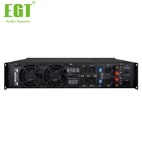 Amplificateur de puissance 2U haute performance 1000W*2 8Ω pour systèmes PA de sonorisation passive et de subwoofers pour événements live et scéniques