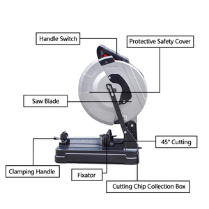 Metall frequenz umwandlung Industrielle Hoch leistungs schneide maschine 220V Stahl Multifunktion schreibtisch 45 Grad Kalt säge - Product Image 3