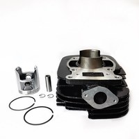 Kit de Cilindro para Motocicleta 1978-81, Cilindro de Aluminio Original TS185 TS185C NOS 11210-29900 64 mm