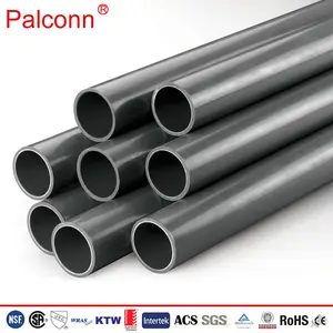 High Quality PVC Drainage Pipes Passed Multiple Certifications Genre Plastic Tubes