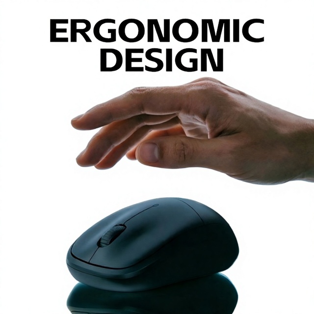 Wholesale 2.4GHz Wireless Mice With USB Receiver 55g Light Weight Ergonomic Shape Power Saving for Company Office Bulk Order