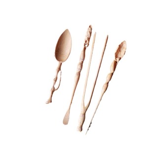 Bamboo <b>Tea</b> <b>Set</b> Four Piece Traditional Chinese <b>Tea</b> Ceremony Tools Eco Friendly Kung Fu <b>Tea</b> Accessories - Product Image 5