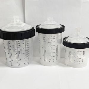 Tazas de plástico desechables para pintar, espray con reacabado automático, 600ml - Product Image 5