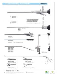 NUEVO Ventriculoscopia Instrumento Cirugía Set Endoscopio Gancho Electrodo Bipolar Coagulador Eléctrico - Product Image 2