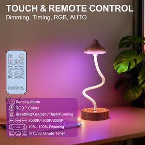 İskandinav Akıllı Ev Dekorasyonu USB Şarjlı RGB Masa Lambaları Kablosuz Manyetik Hareket Sensörlü DIY Ayarlanabilir Başucu LED Duvar Lambası - Product Image 4